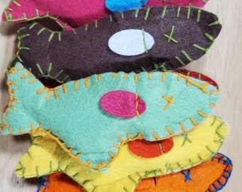 Catnip Cat Toys, Interactive Cat Toy, Wool Fish for Cats, Felt Cat Toy