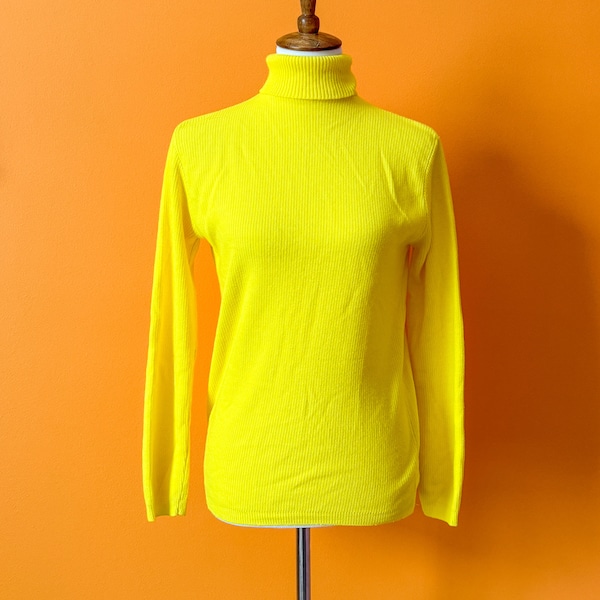 Turtleneck Sweater - Yellow main image 1