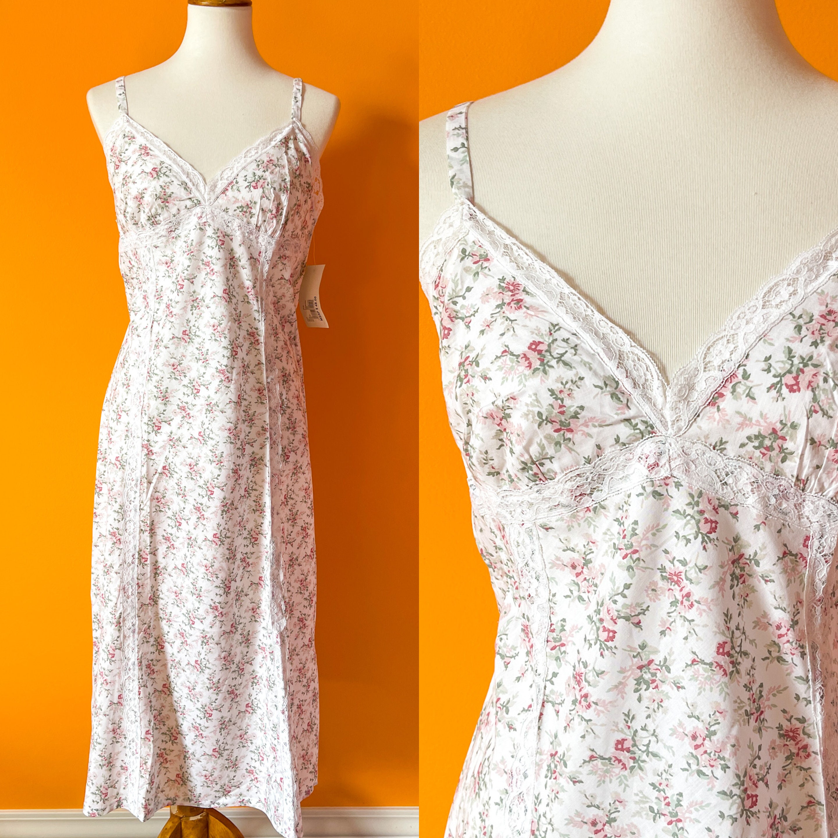 Laura Ashley, Intimates & Sleepwear, Laura Ashley Pajamas Spaghetti Strap  Tank Top Shorts Floral Flower Sz S Euc