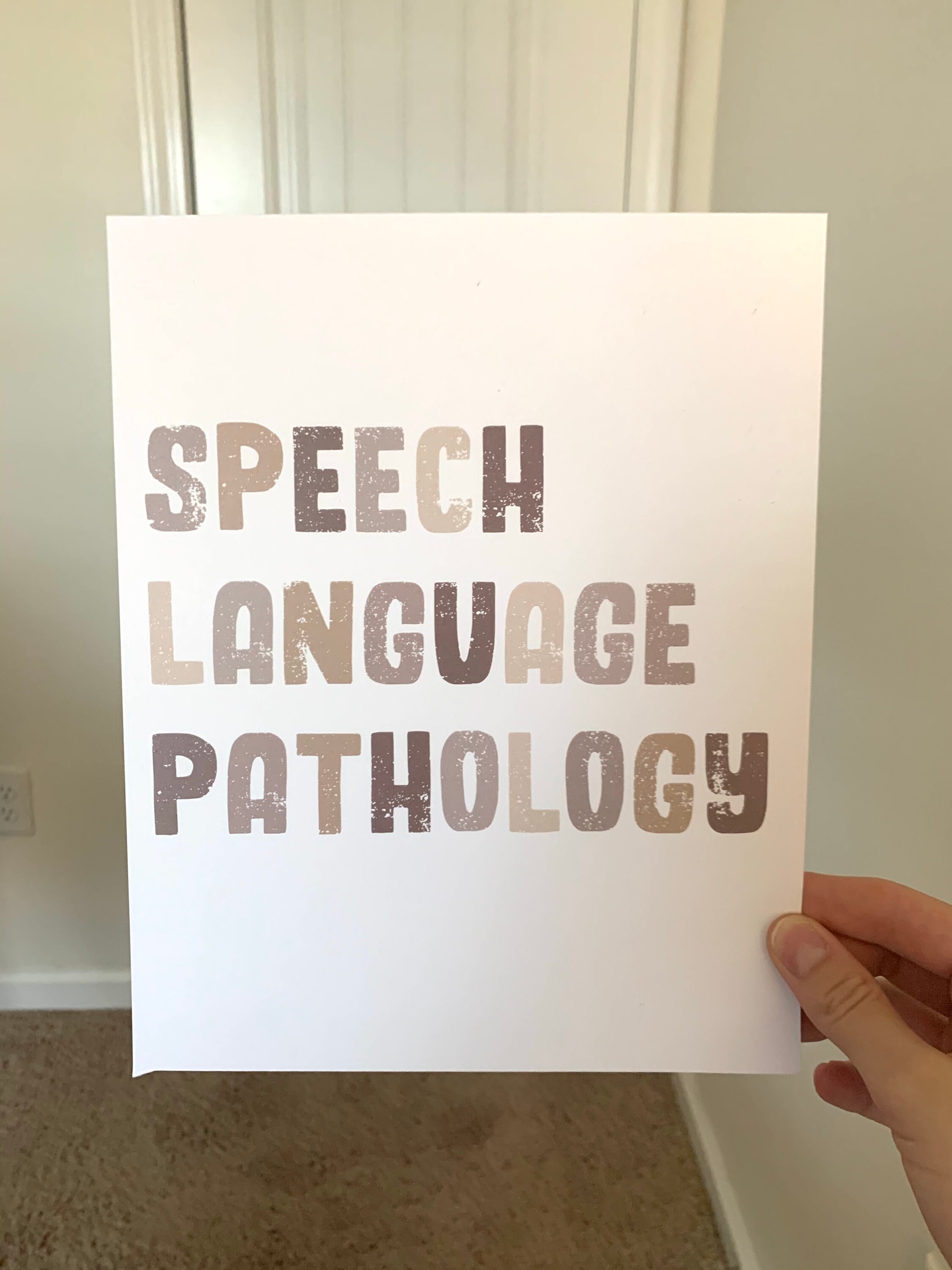 Speech Therapy Poster Bundle Speech Therapy Printable Wall | Etsy