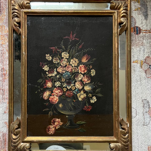 Floral Oil Painting Vintage - Etsy