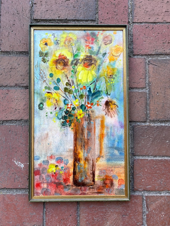 油絵 絵画 【ひまわり】 楽天市場】【絵画】【油絵】ひまわり【手書き】【壁掛け】【絵