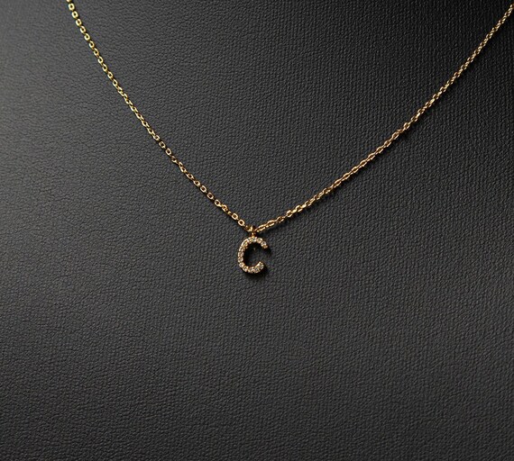 Tiny 2024 c necklace