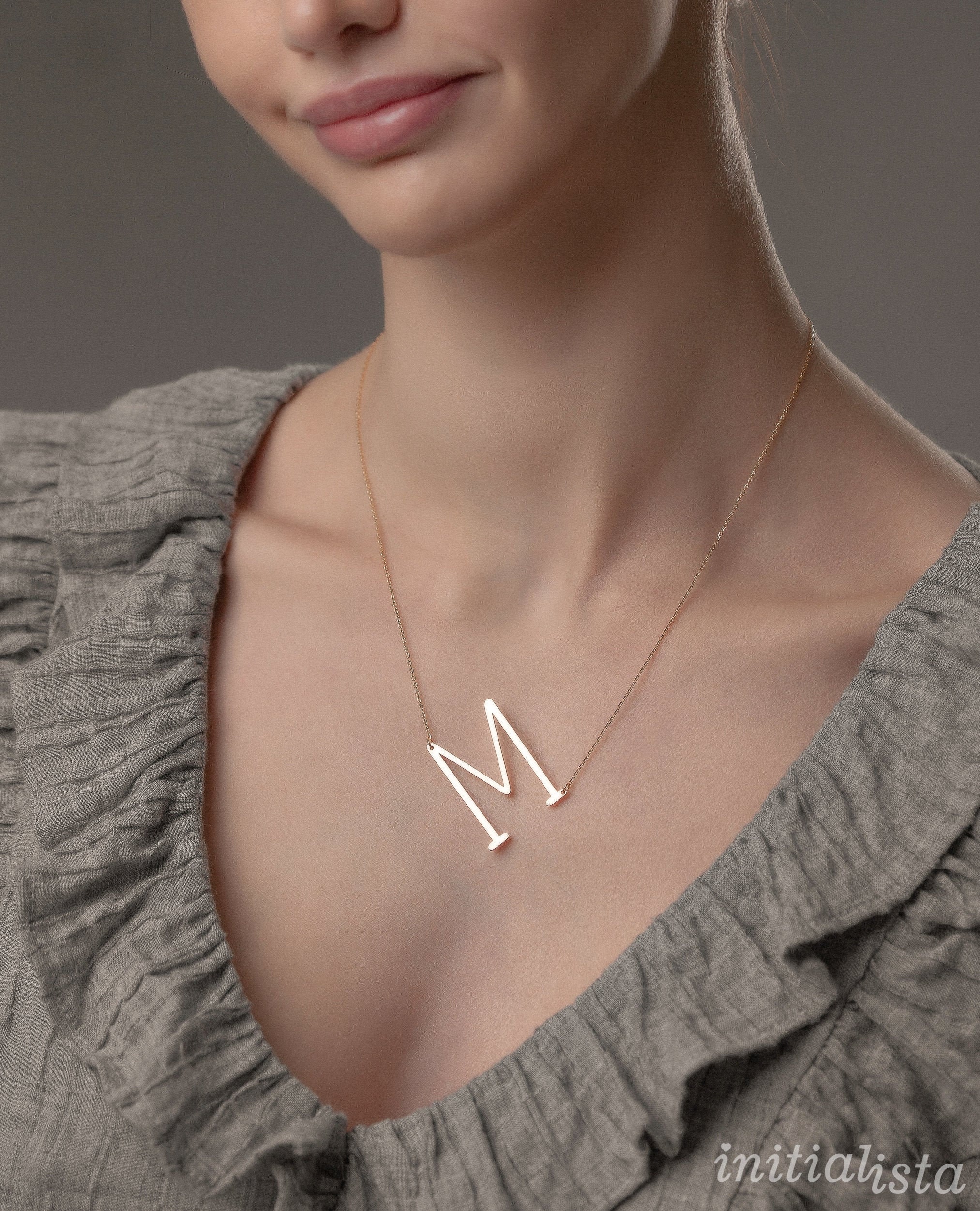 Shop Louis Vuitton Monogram Unisex Street Style Chain Plain Silver Logo  (MONOGRAM TIED UP NECKLACE, M00919) by Mikrie