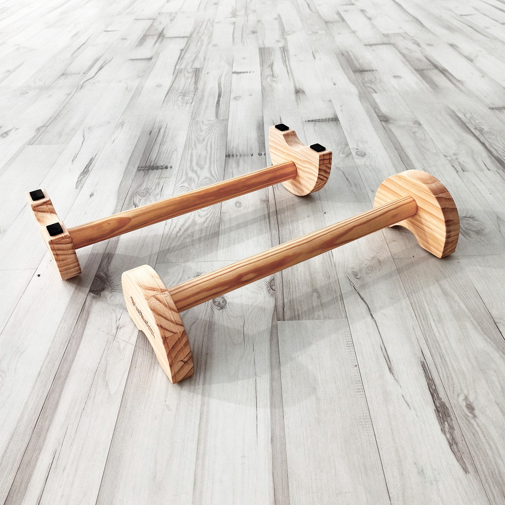 Parallette bars XL parallettes push up bars wooden Etsy