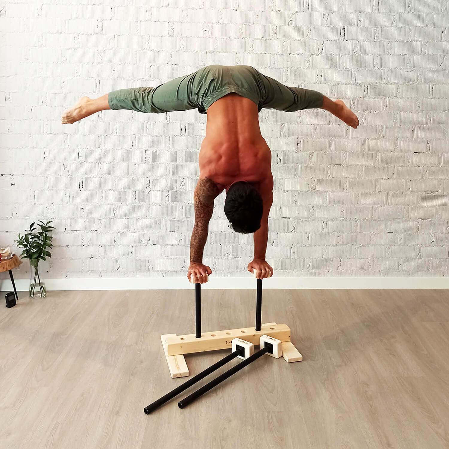 Handstand Canes Hand balancing Workout equipment Wooden Etsy