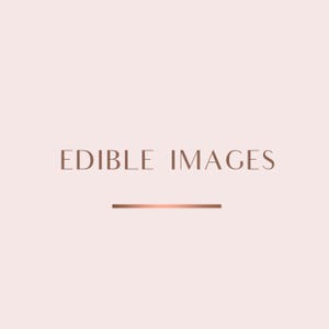 Custom Edible Image sheet