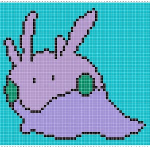Goomy C2C Crochet Blanket Pattern