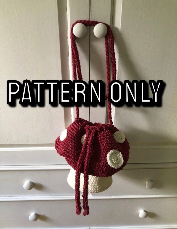 Mushroom Bag Crochet Pattern