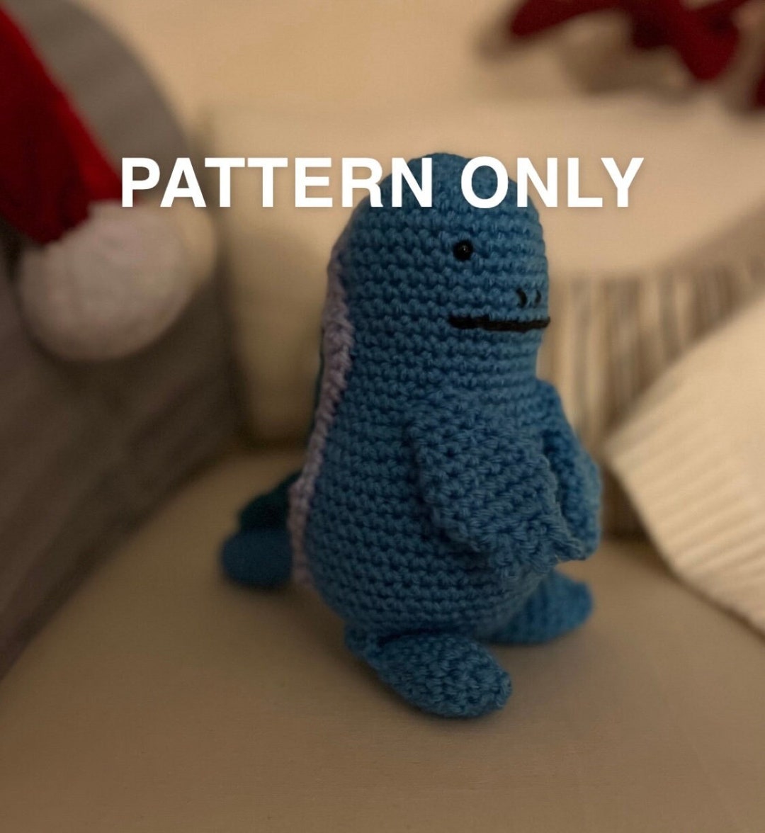 Quagsire Amigurumi Crochet Pattern Etsy