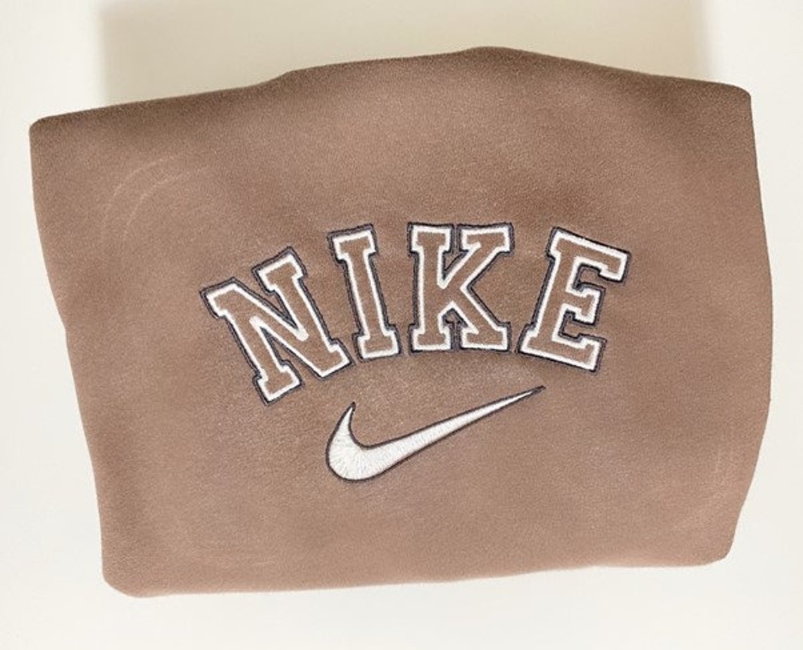 Embroidery Vintage Inspired Nike big design | Etsy