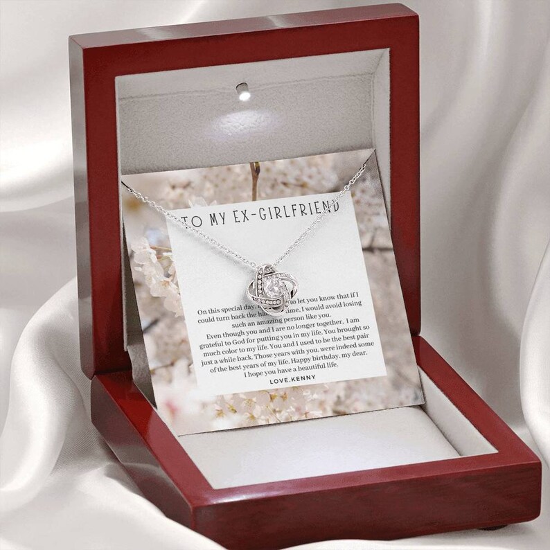 To My EX Girlfriend, Birthday Gift for EX Girlfriend, Get Her Back Gift, Jewelry, Gift for Ex GF