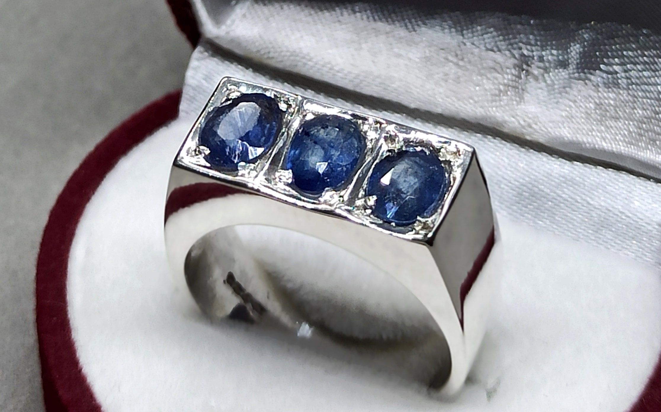 3 stone ring designs on sale for male