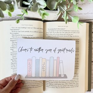 Carte de voeux pour amoureux des livres, carte d'anniversaire, carte livresque, carte de célébration, carte pour lecteur, cartes vierges, cadeau pour bibliothécaire, cadeau pour professeur