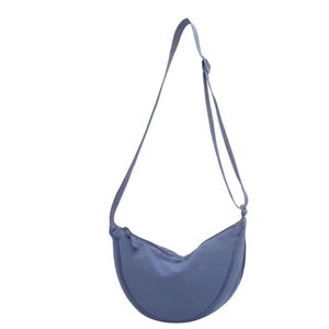 Bolso de hombro simplicidad, bolso de bola de masa minimalista, bolso de axila de alta capacidad, bolso bandolera de nylon, bolso mensajero, bolso diario elegante imagen 7