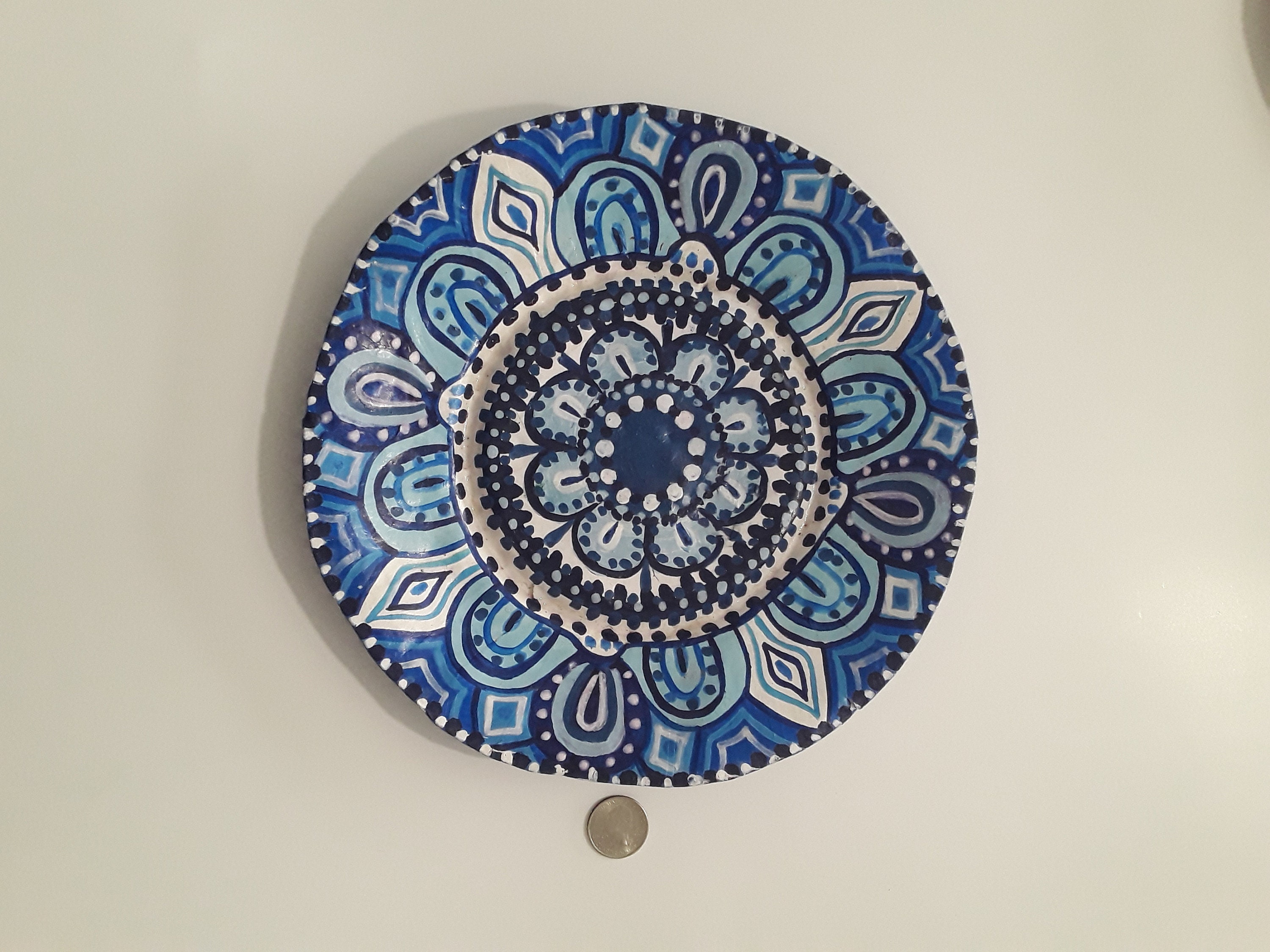 Paper Mache Plates Etsy