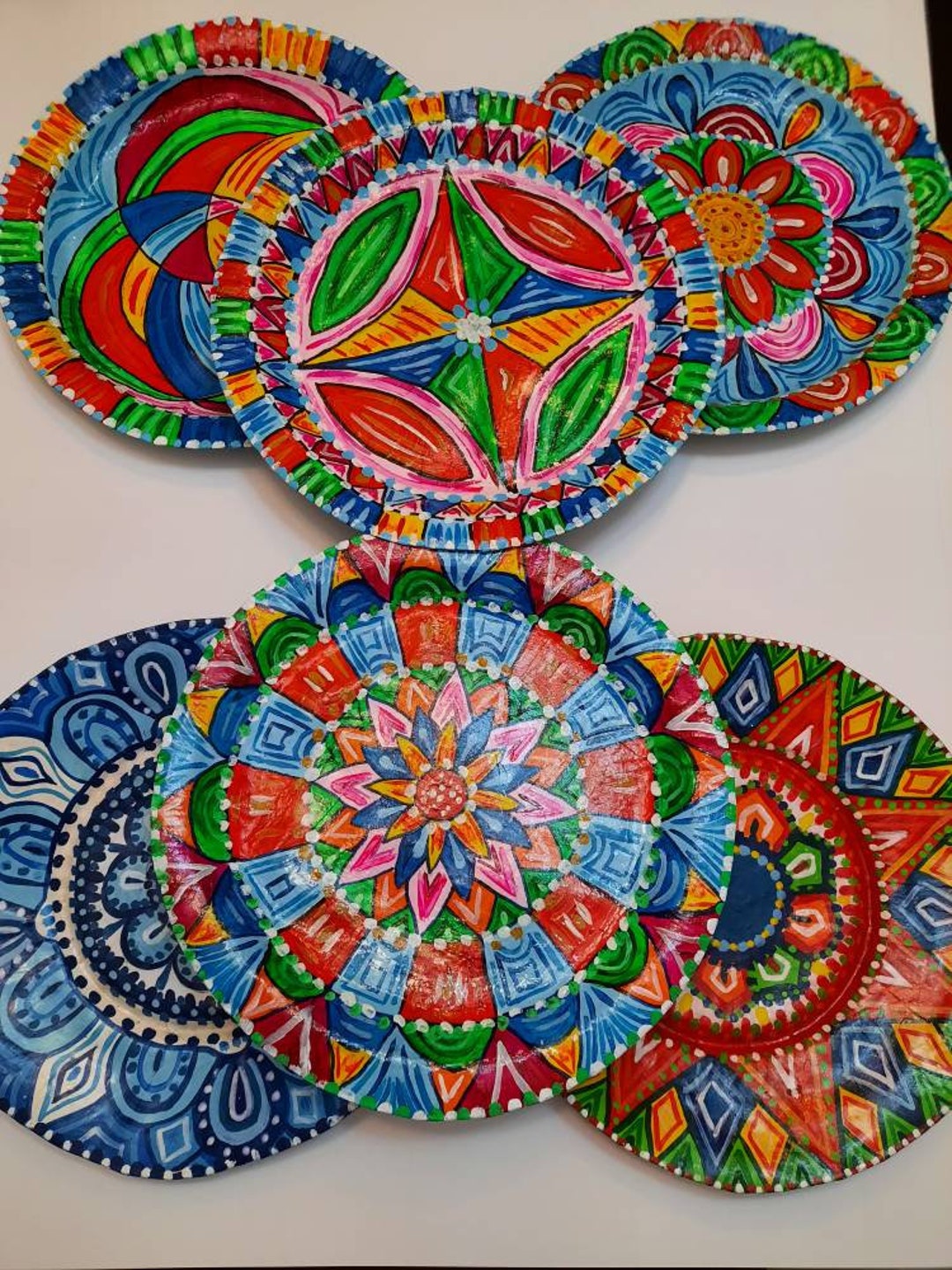 Paper Mache Plates Etsy