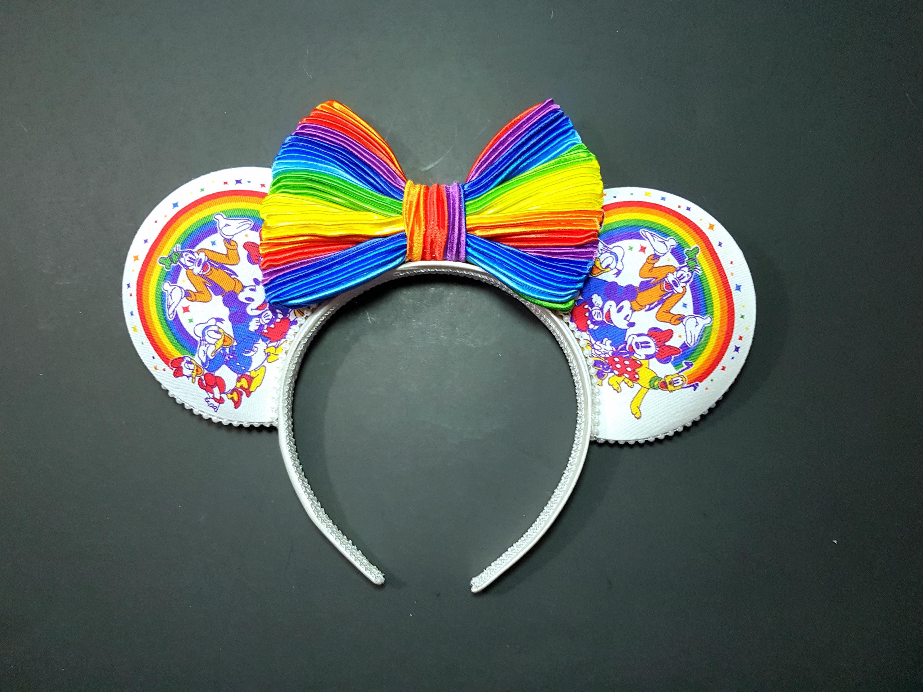 Disney PRIDE Mickey Ears, Rainbow Mickey Ears, Mickey and  display picture 3