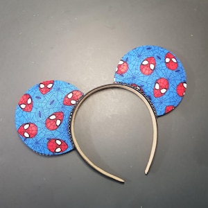 Men spiderman mickey ears, spiderman mickey ears, spiderman mouse ears, mickey ears for men, mickey ears for boys, spiderman men mickey ears