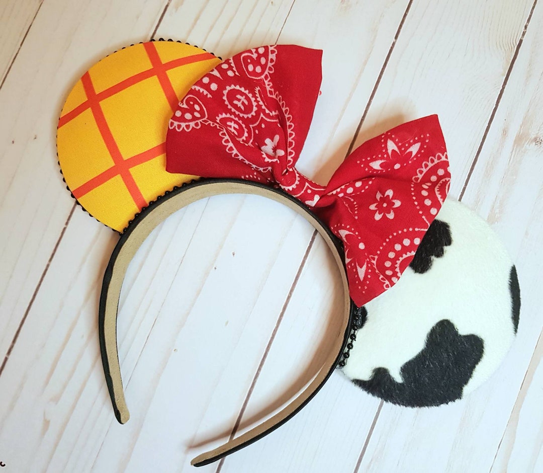 Toy Story Mickey Ears, Woody Mickey Ears, Toy Story Minnie Ears, Woody