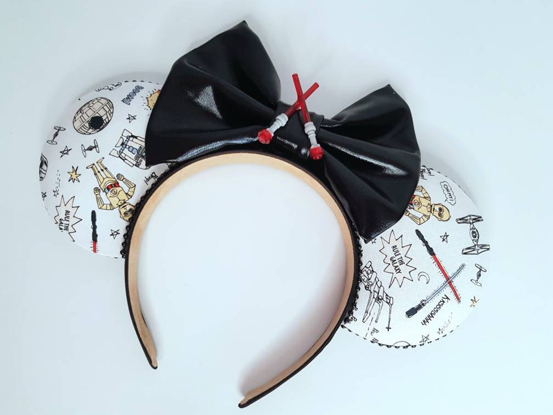 Star Wars Minnie Ears, Star Wars Mickey Ears, Lightsaber Mickey Ears