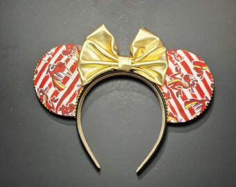 Mushu from Mulan Mickey Ears, Mushu mouse ears, Disney bound, Disneyland disney world, mickey mouse ears, minnie mulan ears, Mushu fit