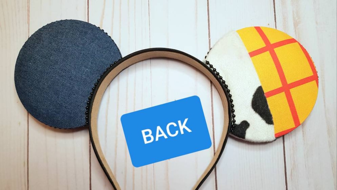 Toy Story Mickey Ears Woody Mickey Ears Mickey Ears for Men Etsy