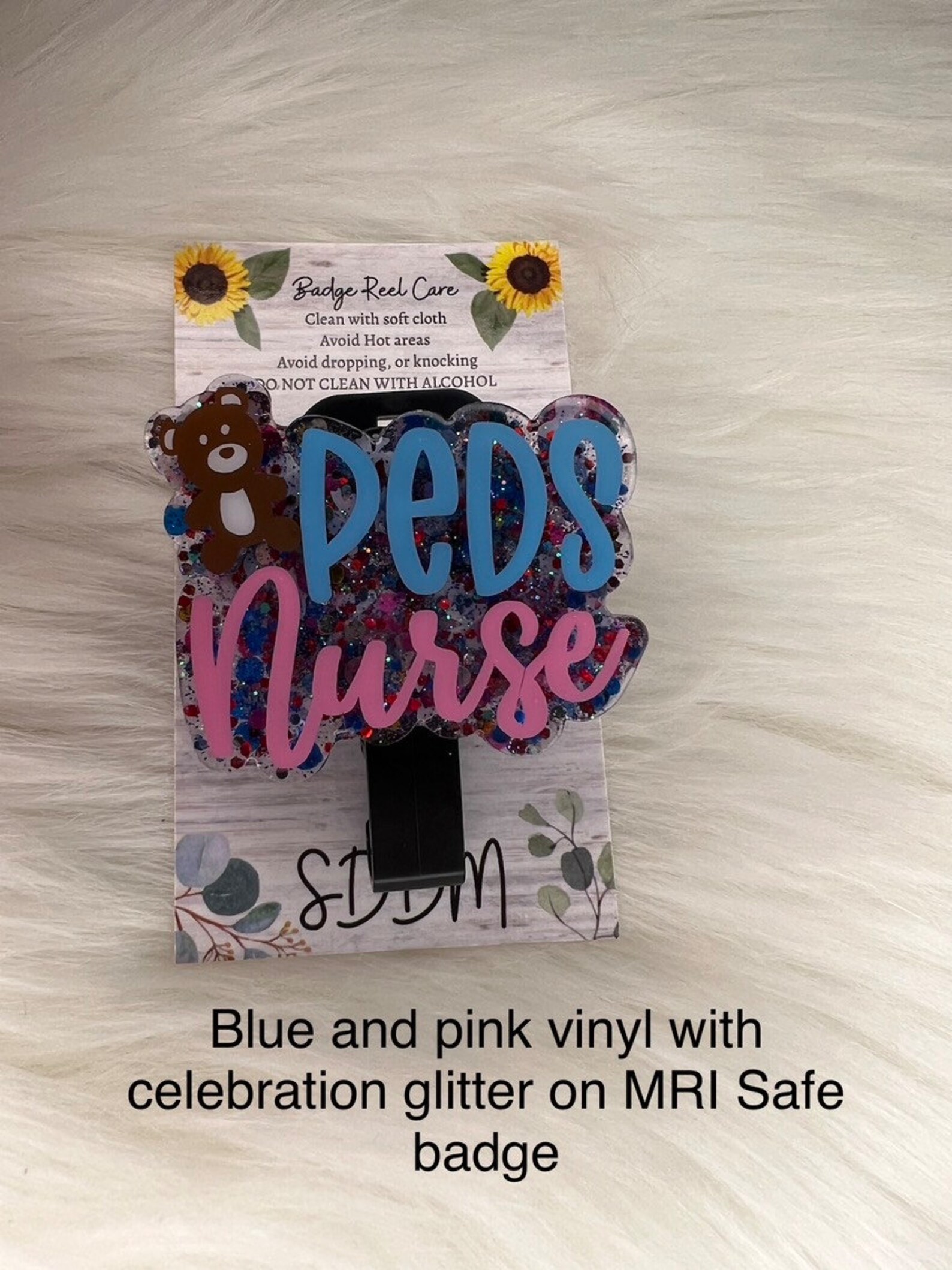 PEDS Nurse Pediatricianpediatric Nurse Badge Holders RN Etsy