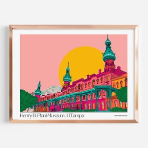Henry B Plant Museum 2023 | University Of Tampa | UT| Wall art  | Abbicreates Studio