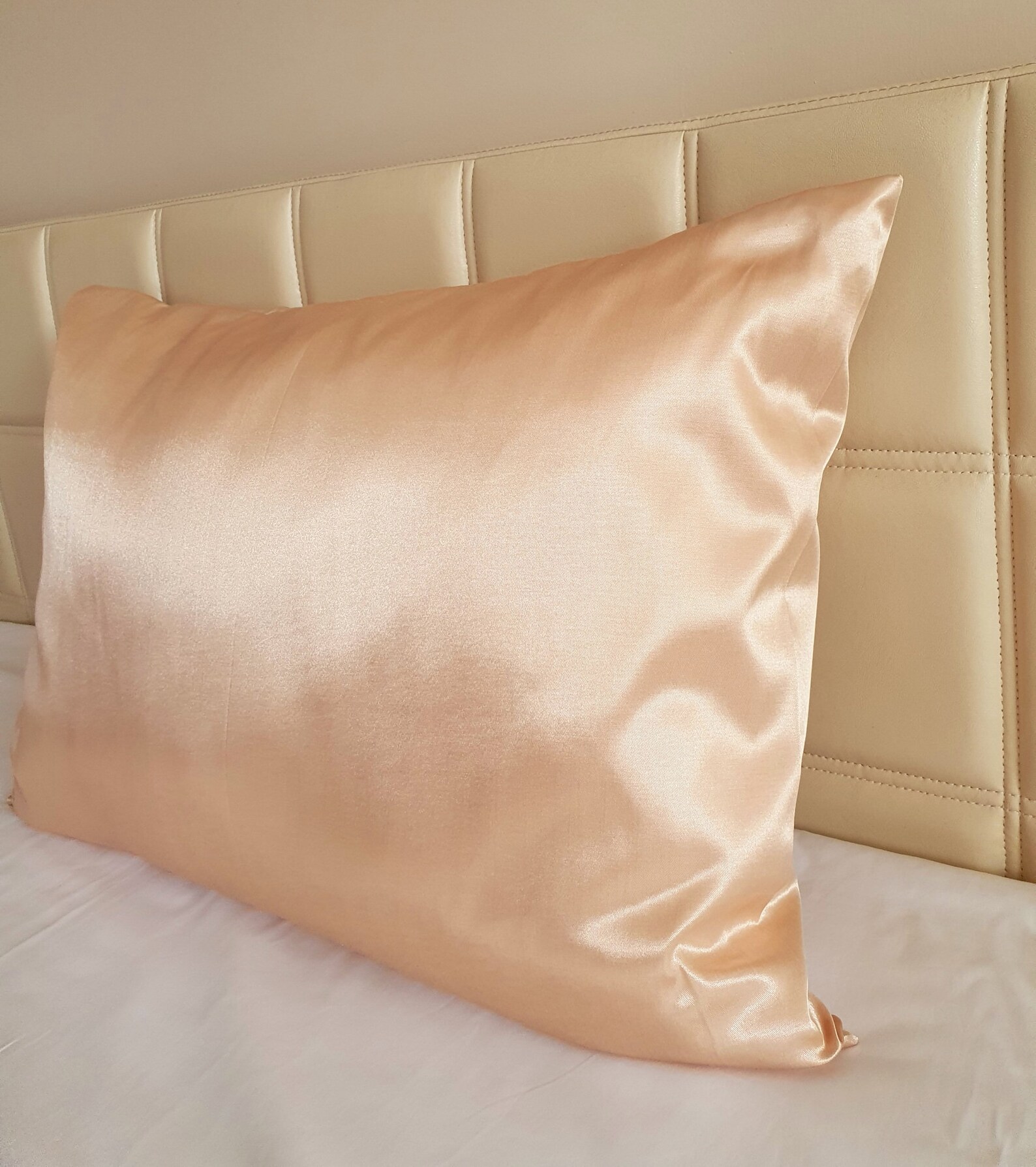 Cotton Satin Handmade PillowcasesSet of 2 with Etsy