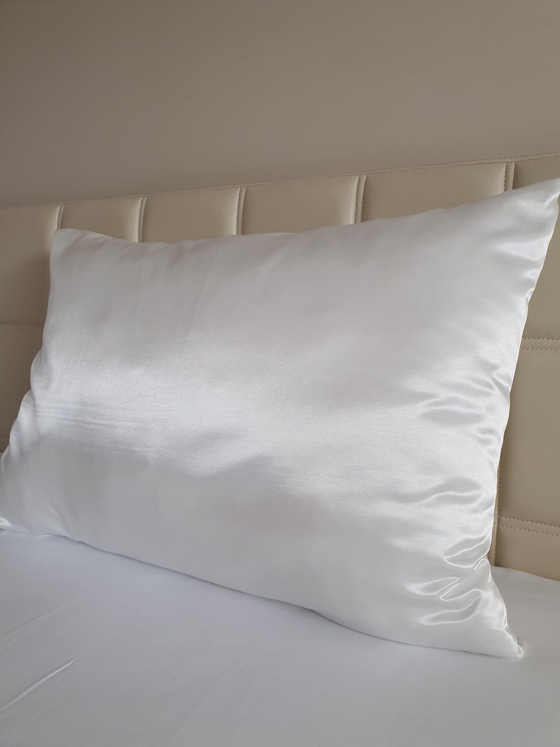 Cotton Satin Handmade PillowcasesSet of 2 with Etsy