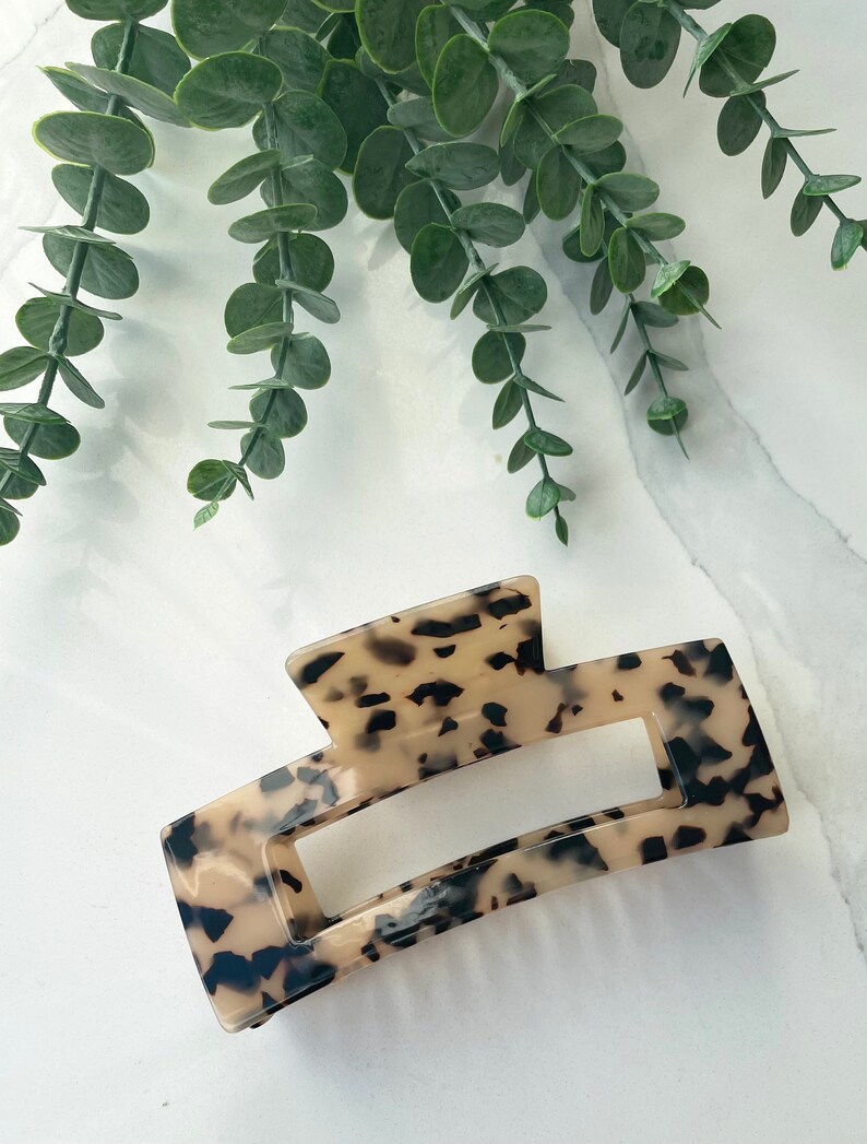 Jumbo Hair Claw XXL Tortoise Shell Hair Claw Clip Mega Size Etsy