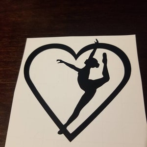 Dance Heart Decal