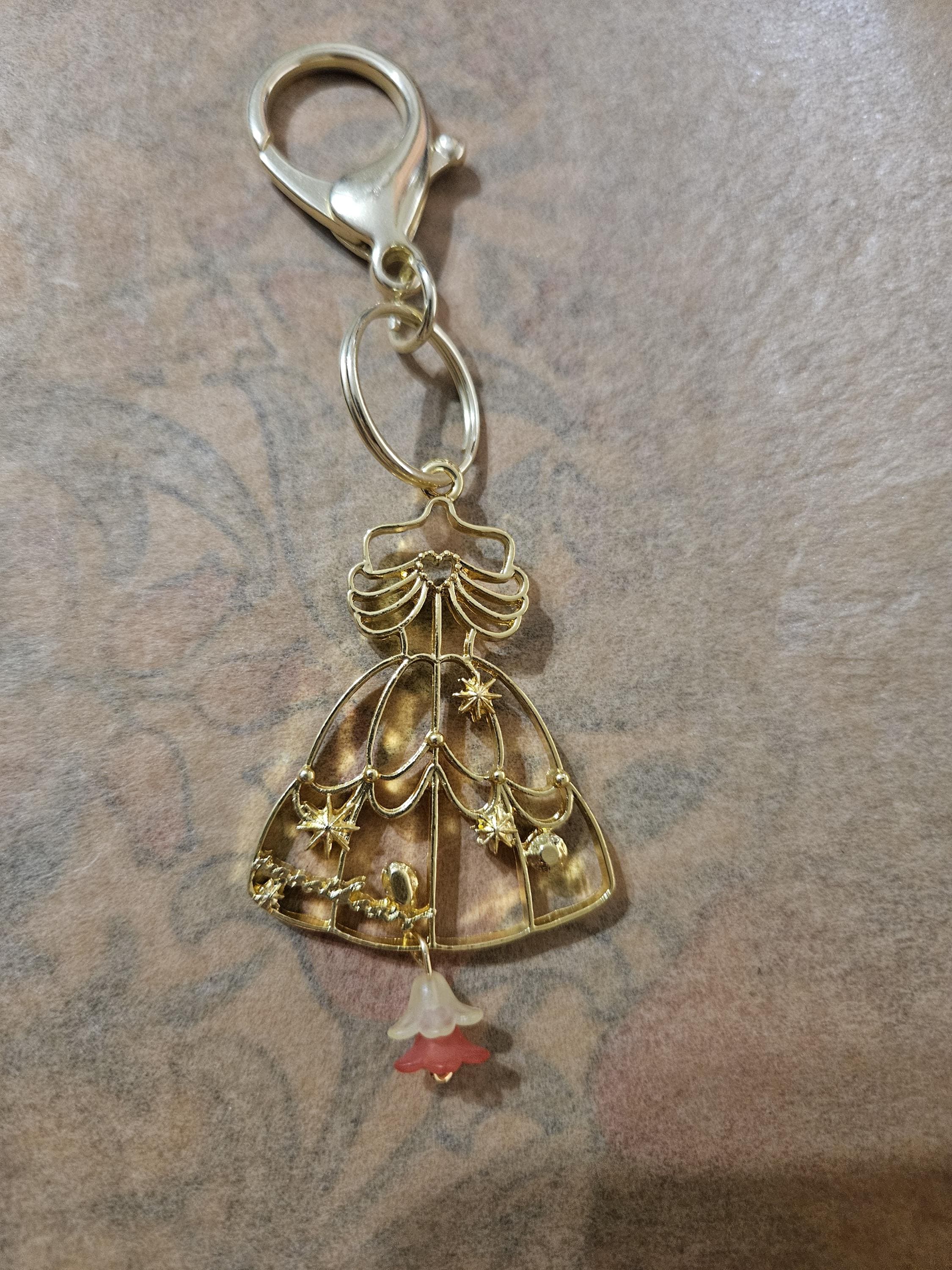 Princess Metal Key Princess Inspired Keychains - Etsy
