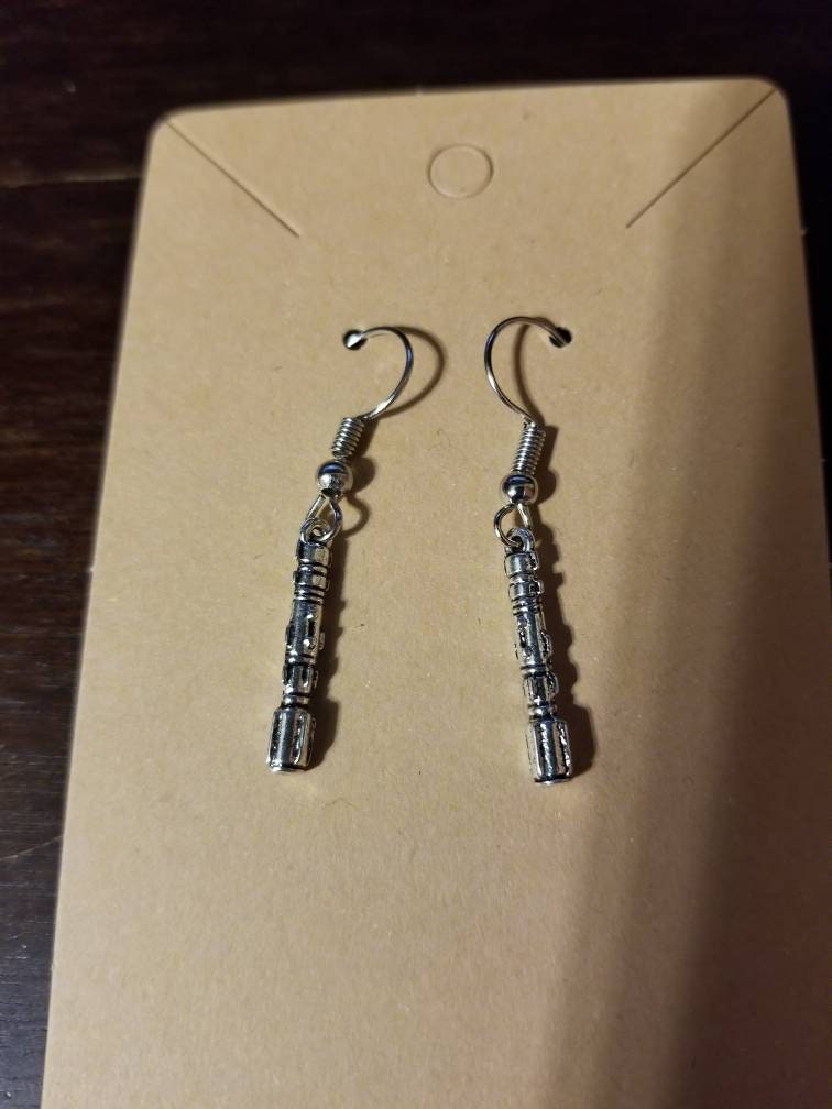 Sonic Screwdriver Earrings atelieryuwa.ciao.jp