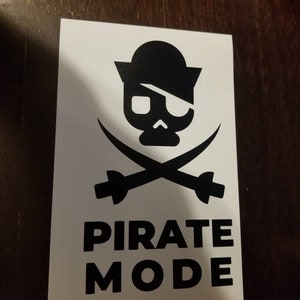 Pirate Mode Decal
