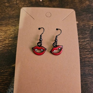 Vampire Fangs Earrings