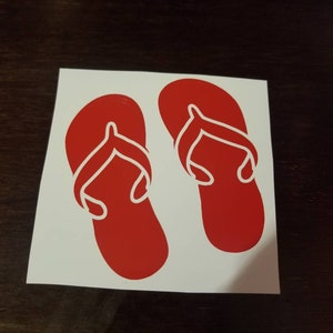 Flip Flop Decal