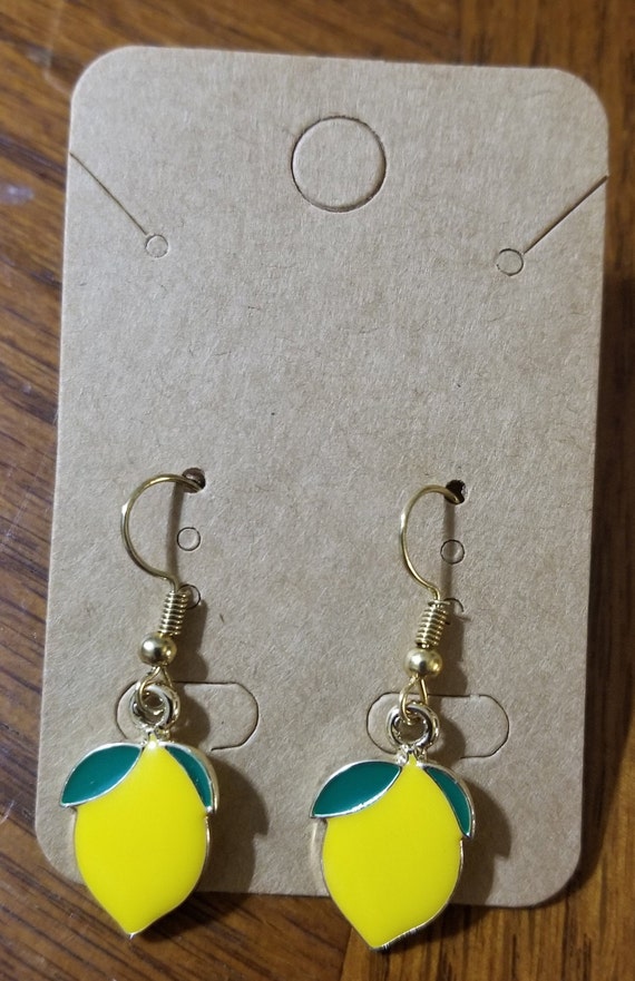 Lemon 2024 drop earrings