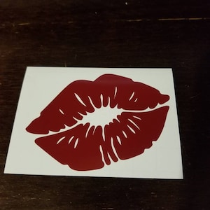 Lips/Kiss Decal
