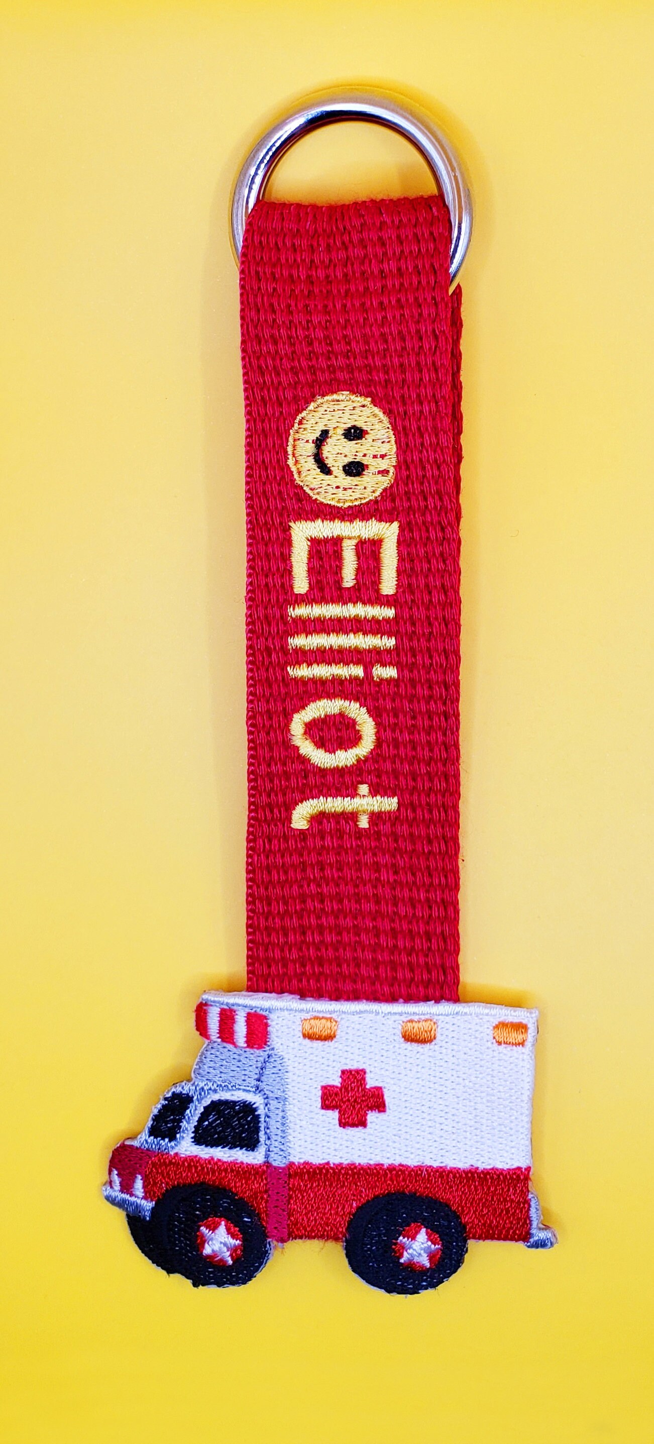 Police Firefighter Paramedic Embroidery Name Tag Kids | Etsy