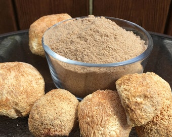 Organic Lions Mane Mushroom Powder