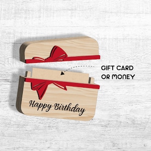 Geschenkkartenbox SVG