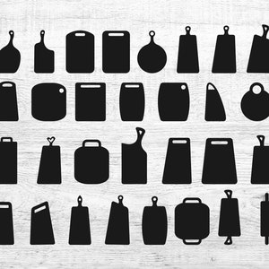30 Einzigartige Design Schneidebrett Vorlagen - Digitale Datei