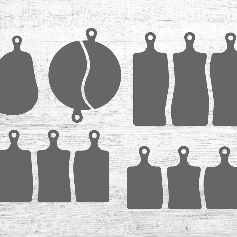 Cutting Board Shape Svg - Etsy