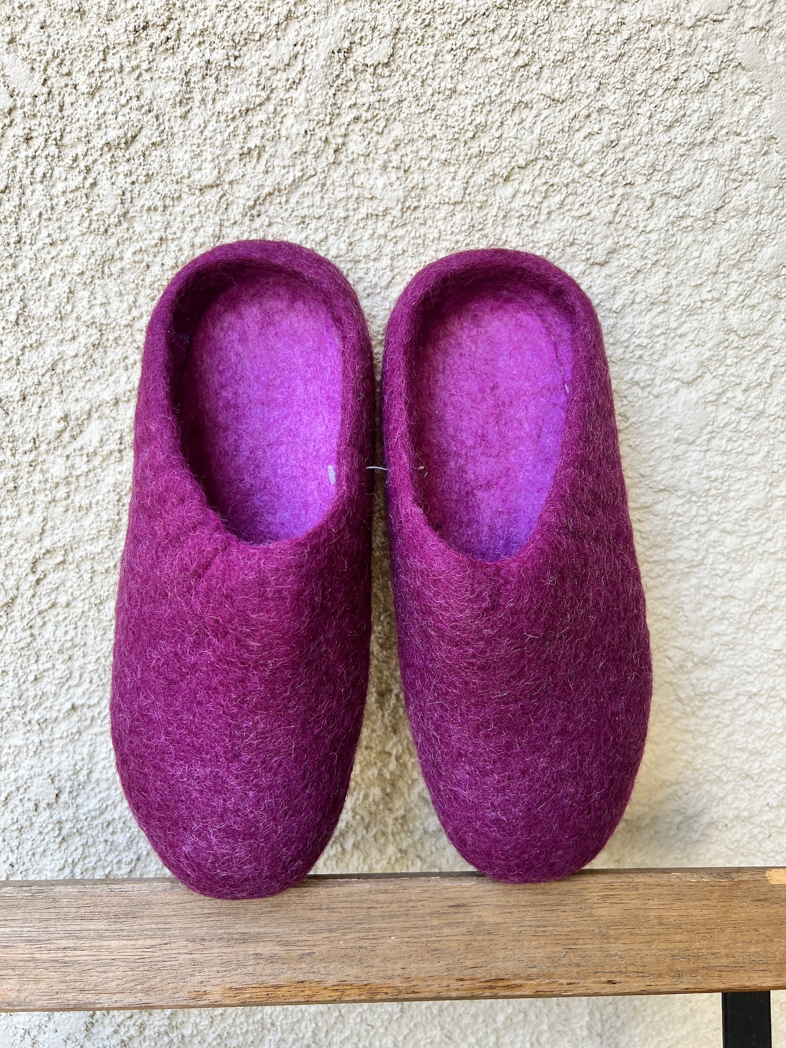 Felted Wool Slippers Felted Shoes Handmade Felt Indoor - Etsy