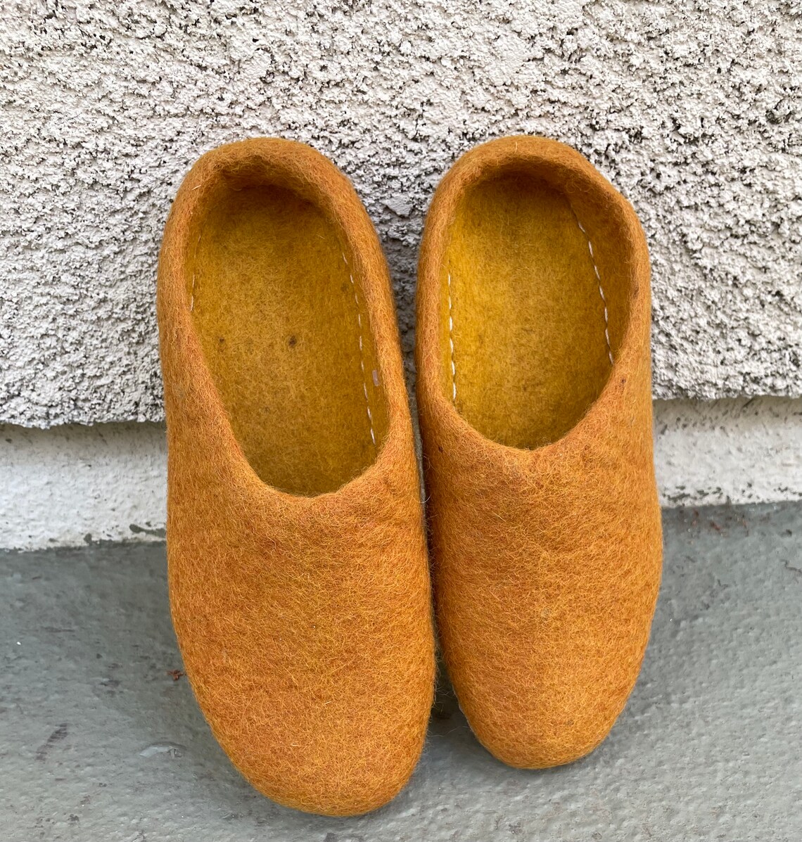 felted wool shoes
