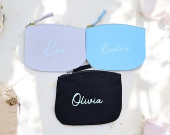 Personalised Cotton Coin Purse