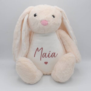 Personalised Rabbit Teddy gift large 42cm image 6