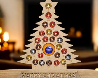 Personalised Advent Calendar No Chocolate Included Perfect for